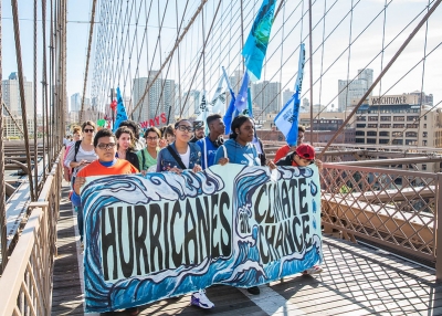 Working Families Party: Hurricanes at Climate Change_Protest